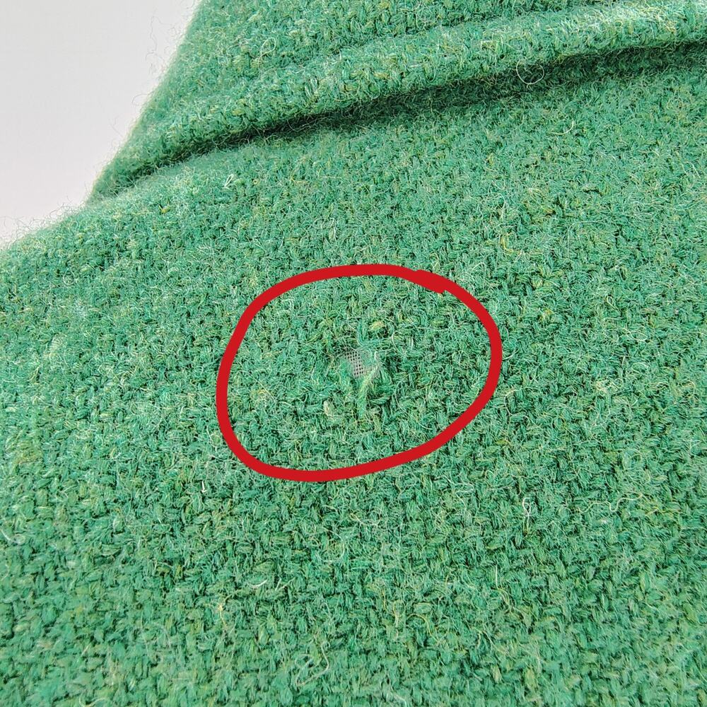 Rugby Ralph Lauren Green Wool Suede Arm Patches Equestrian Blazer Jacket Size 2 - Picture 8 of 16